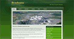 Desktop Screenshot of bradsons.co.uk