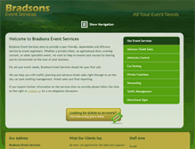 Tablet Screenshot of bradsons.co.uk